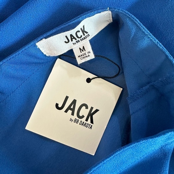 Jack by BB Dakota 0 to 100 Party Dress V-Neck Ruffle Sleeves Flowy Boho Casual M - Picture 11 of 14